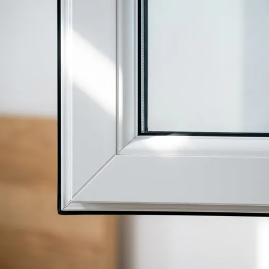 UPVC Window Frame Close-up